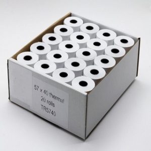 57 x 40 Thermal rolls (20 Rolls)
